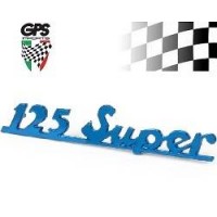 Rear Frame Badge 125 Super Blu