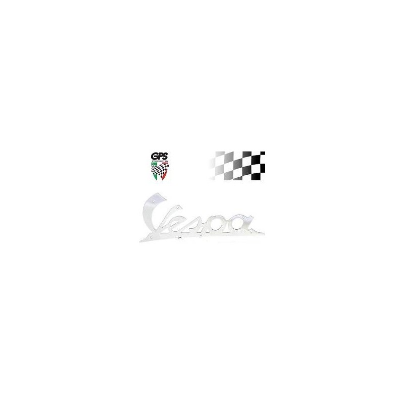 Badge 'Vespa' Script Chrome