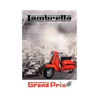 Lambretta poster GP F1 track