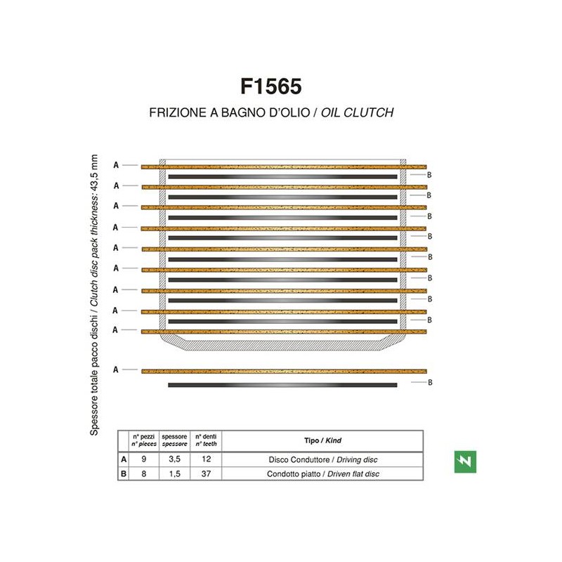 Clutch Kit Duc 600,750 M