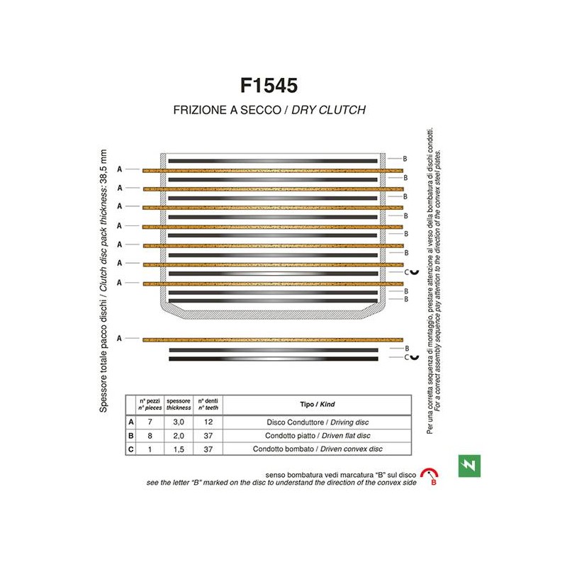 Clutch Kit Duc 749, 999