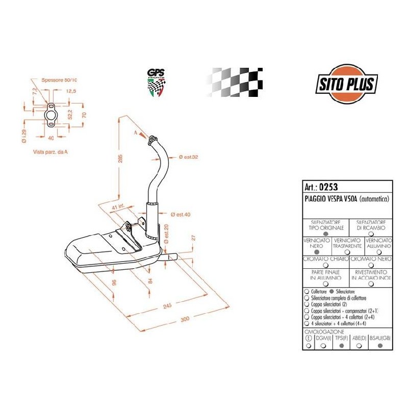 Exhaust PK 50 Automatica