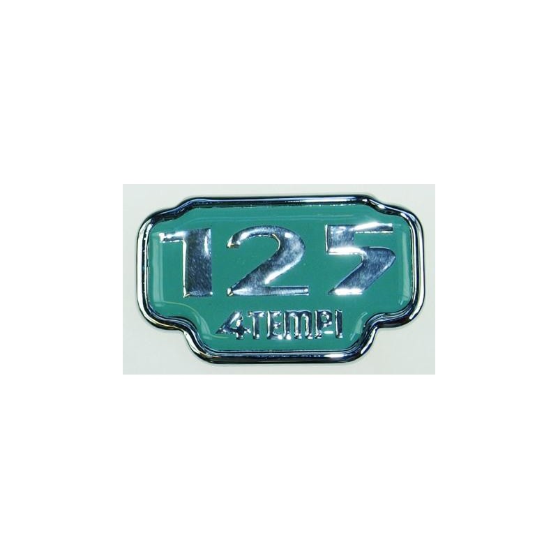 Badge '125 4TEMPI' Glovebox