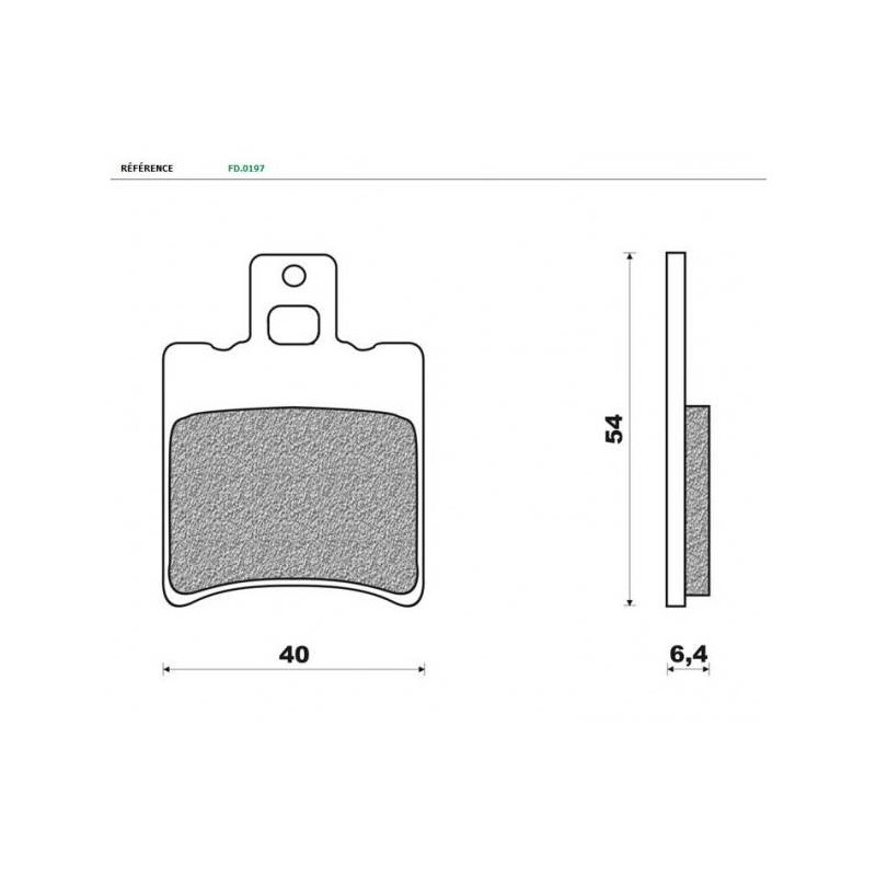 Front Aerox Sintered