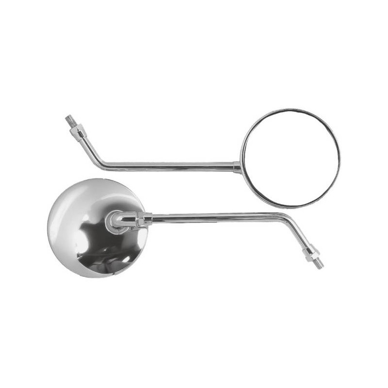 Mirror M8 Shorty Chrome Revers