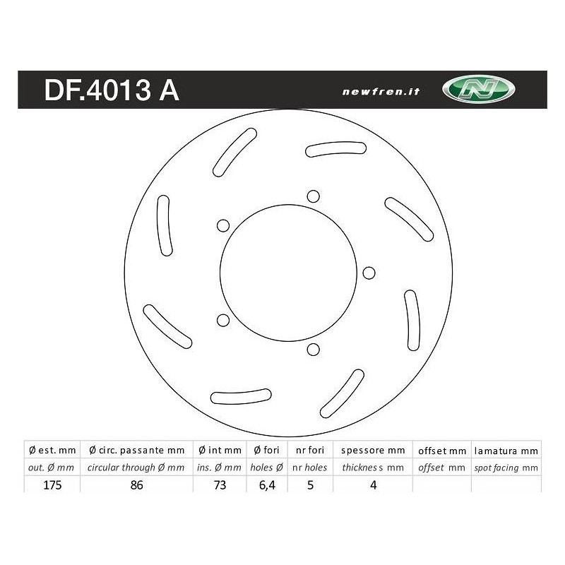 Disc Front Zip Rear NRG Run 50