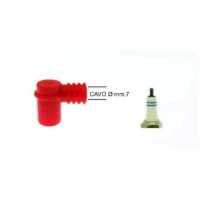 HT Cap 7mm Red