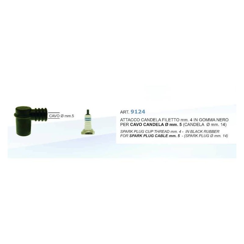 HT Cap 5mm Black
