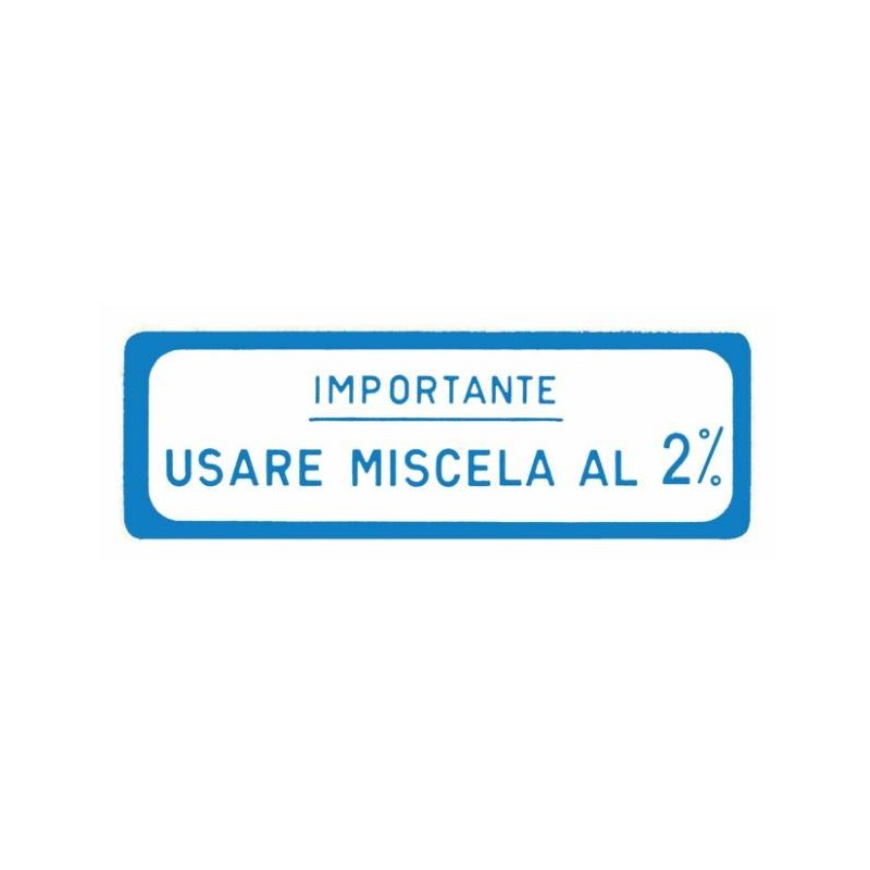 Mixture Sticker 2% Blue Large