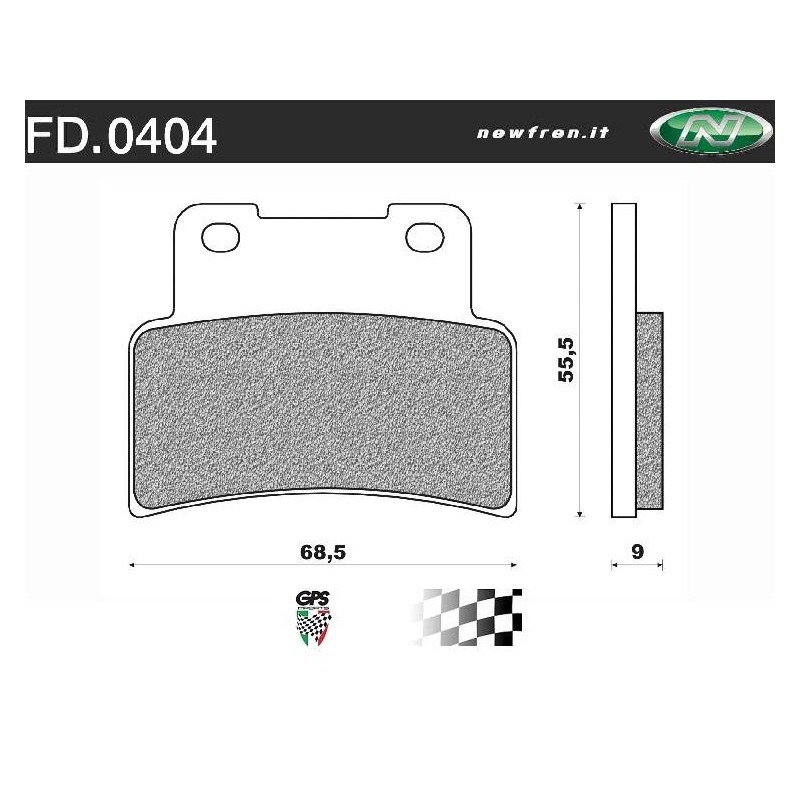 Front Brake Pads Aprilia