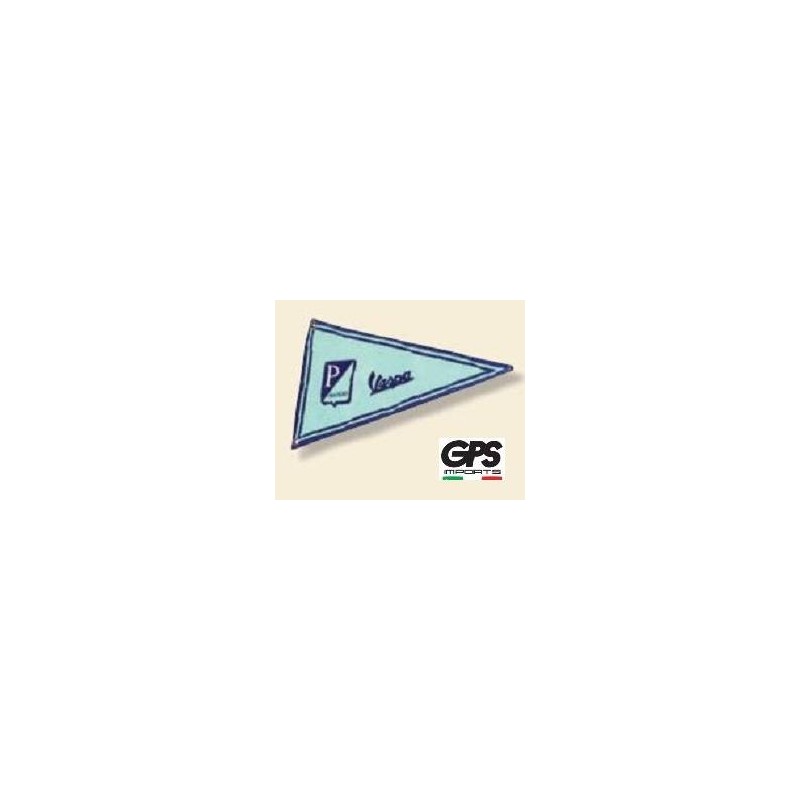Pennant Piaggio Vespa Blue