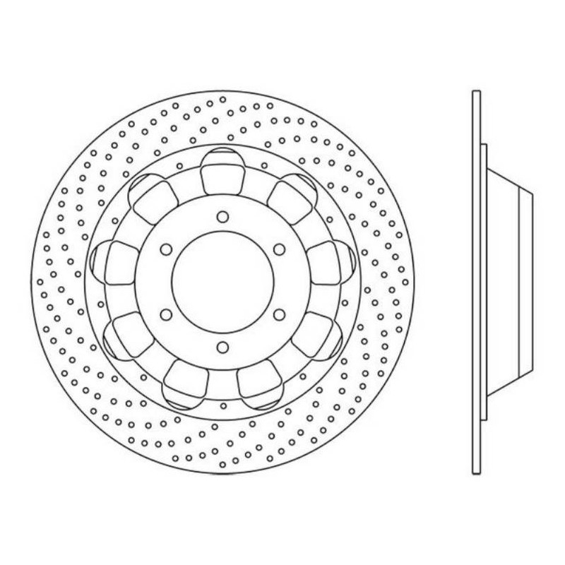 Disc 226mm SYM Front