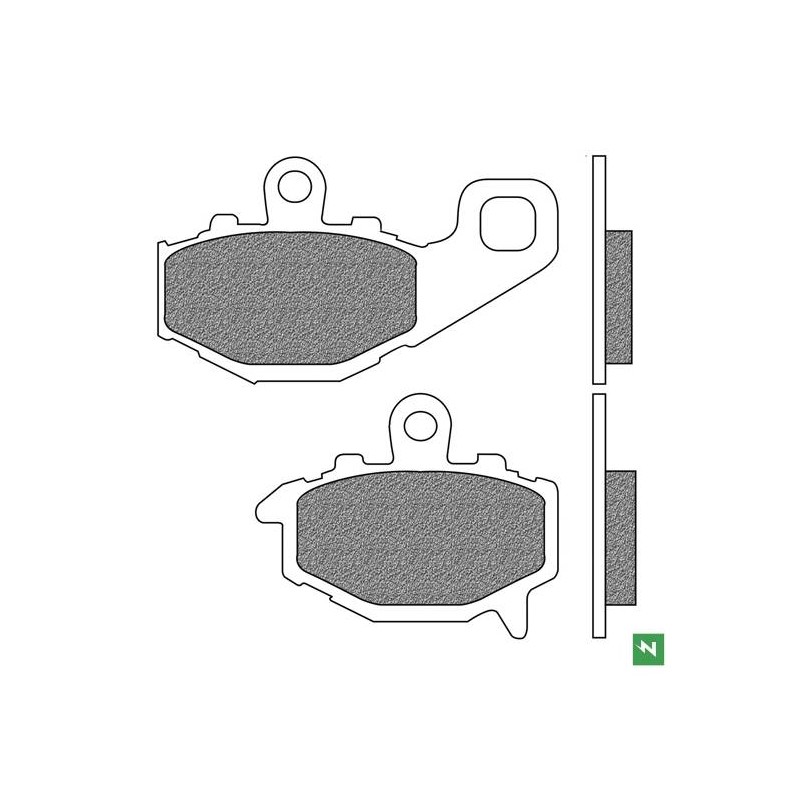 Rear Brake Pads CF Moto, Kawas