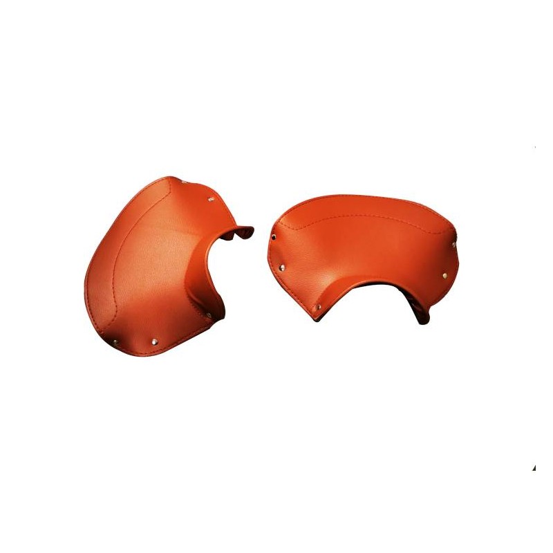 Pair of Seat Covers Brown