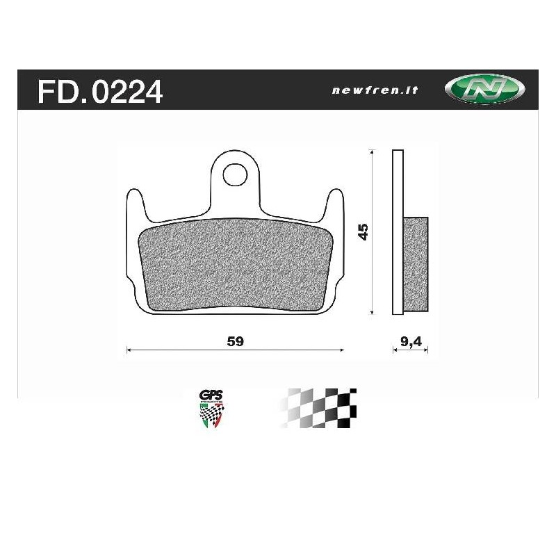 Rear Pads Honda/SYM