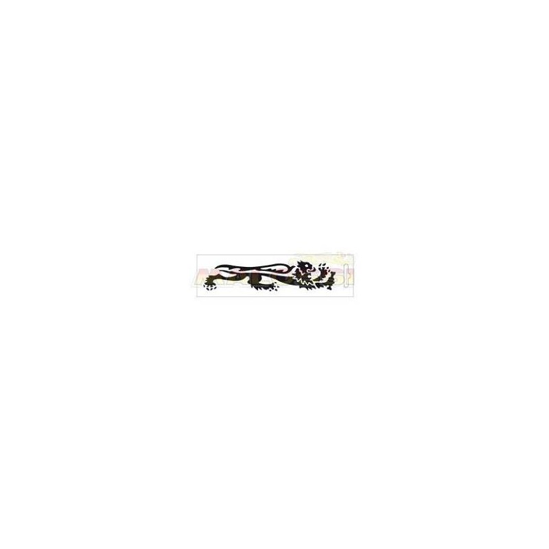 Black Lion Sticker Right 14cm