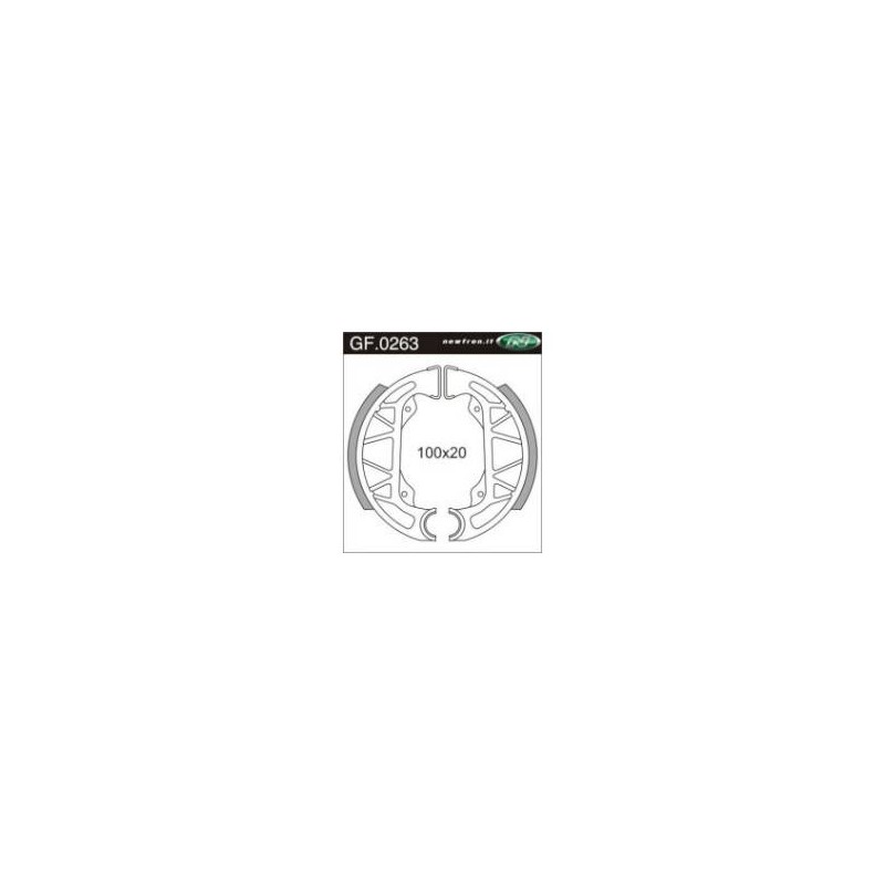 Brake shoes Typhoon