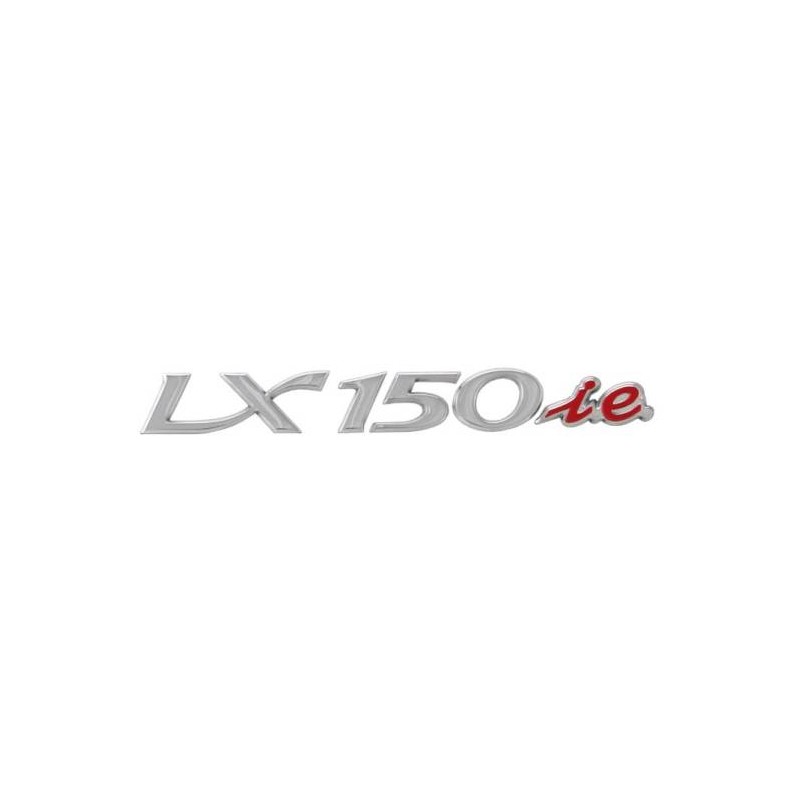 Badge RHS 'LX150ie'