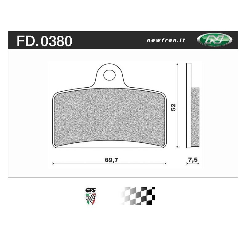 Front Brake Pads AJP