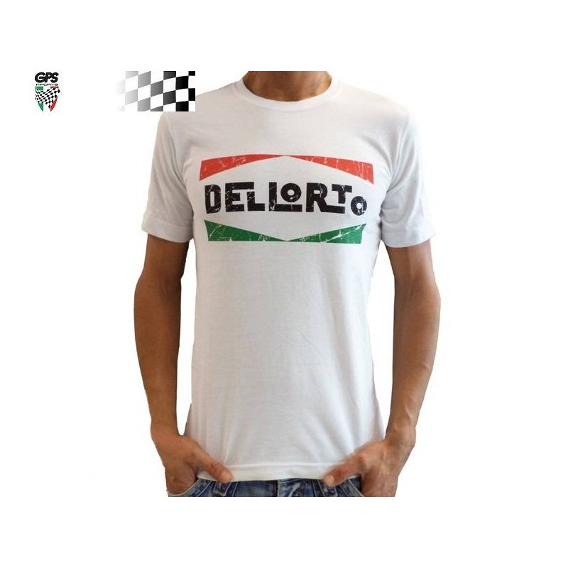 T Shirt Dellorto Logo L White