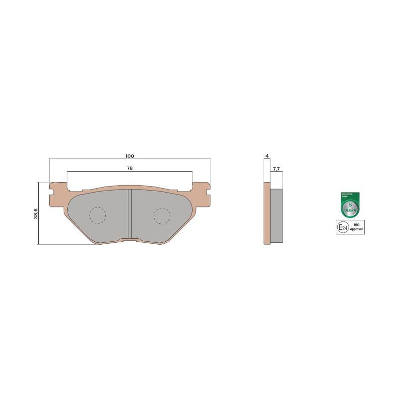Brake Pads MHR Synt