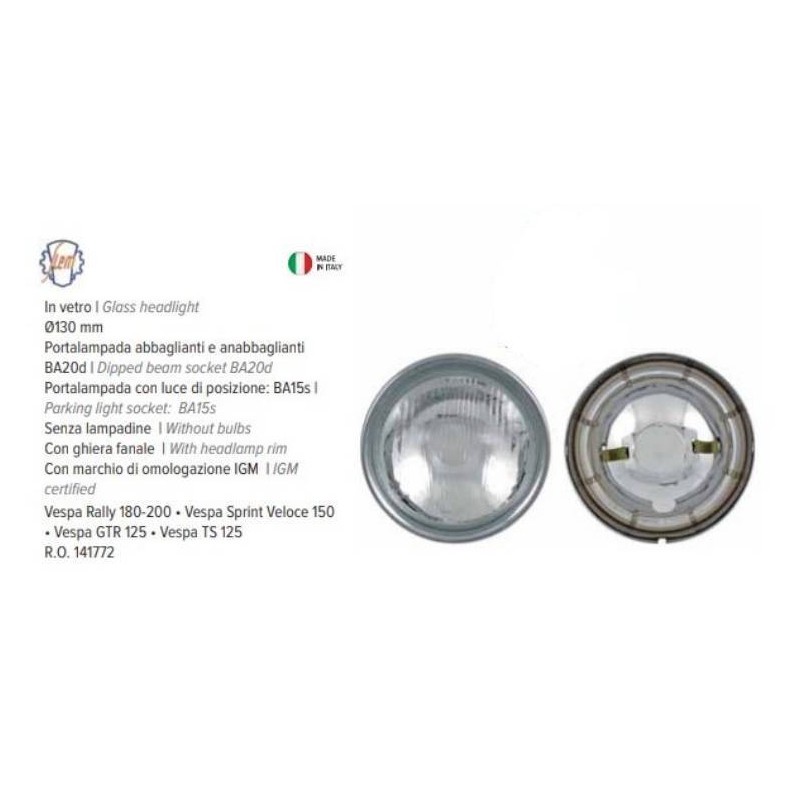 Headlight Rally, Veloce, TS, G