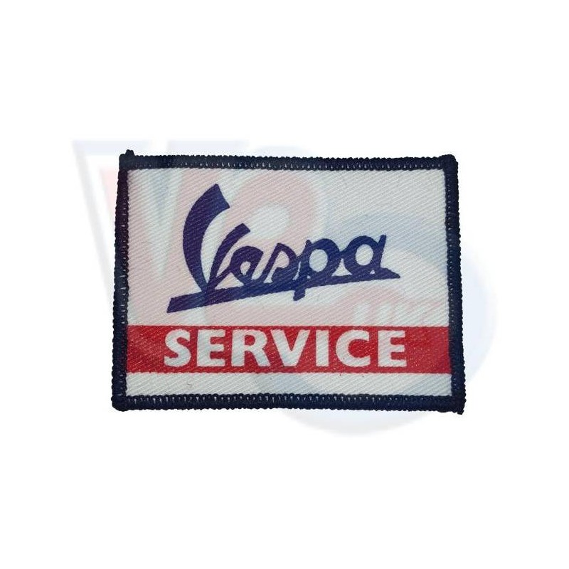 Vespa Service Patch Square