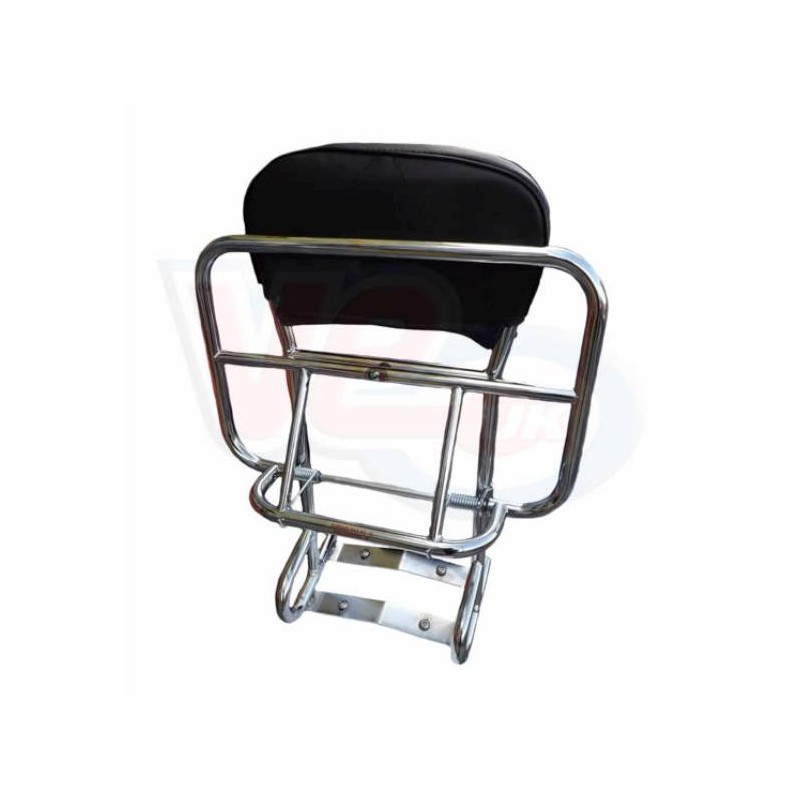 Rear Carrier & Backrest Chrome