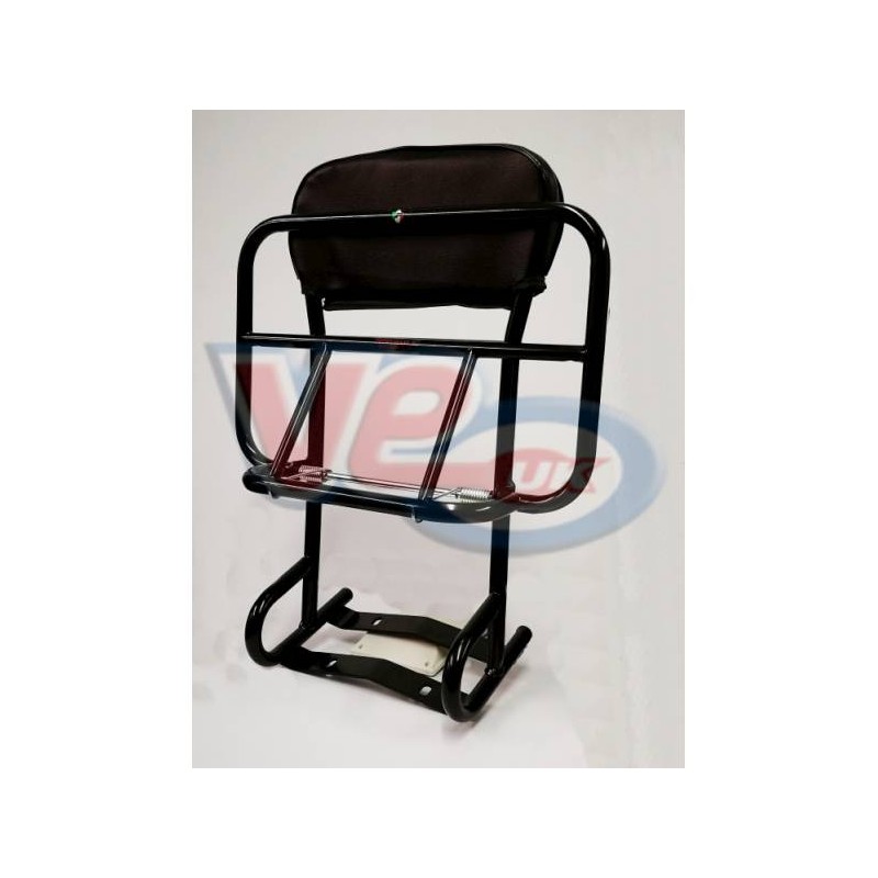 Rear Carrier & Backrest Black