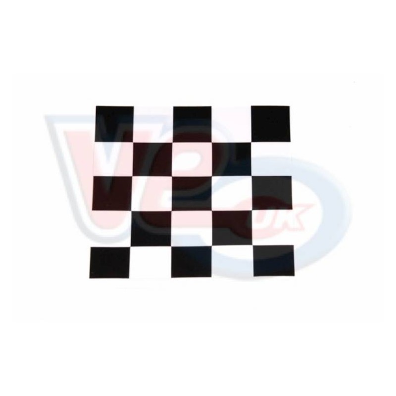 Flyscreen Stickers Check Flag