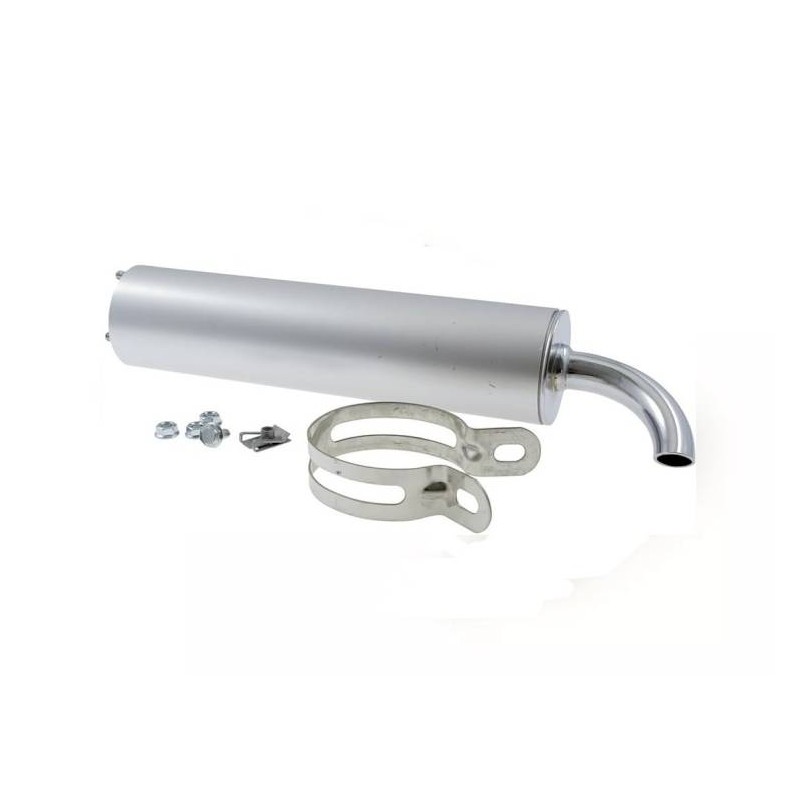 Muffler 3 Bolt Next Alluminium