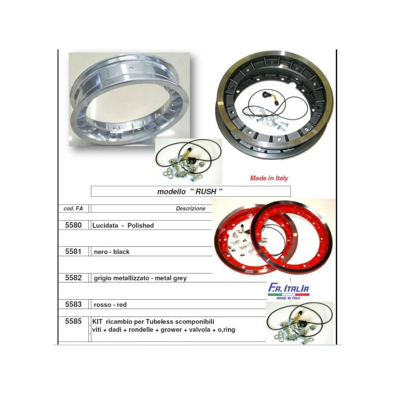 O Ring for Rush Tubeless Rims