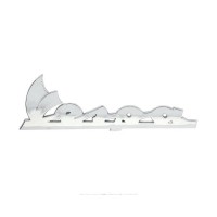 Badge Vespa Side Panel Plastic